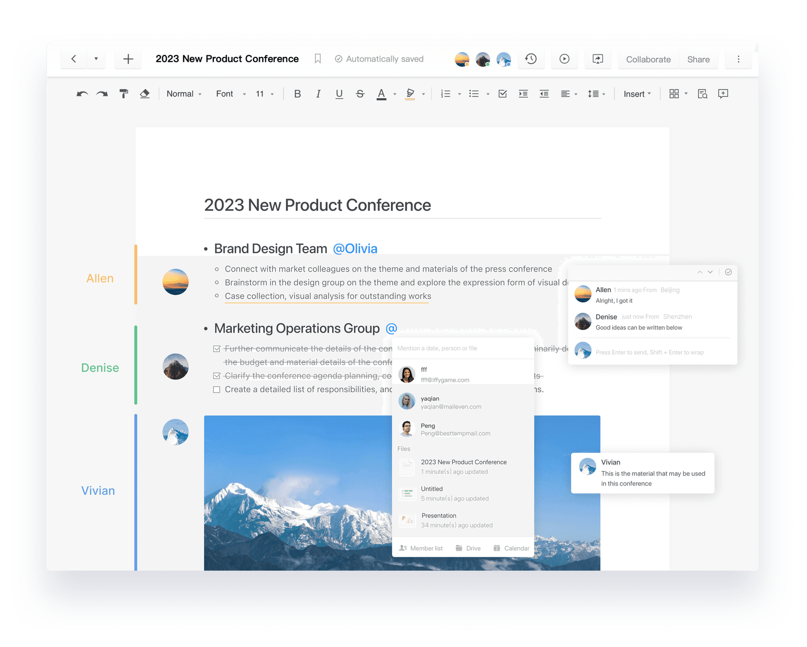 Shimo Online Docs